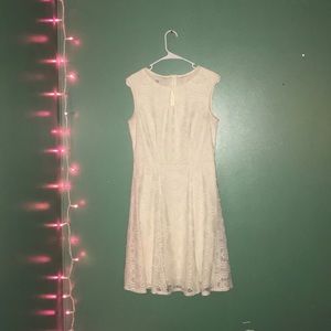 white lace dress by london style collection